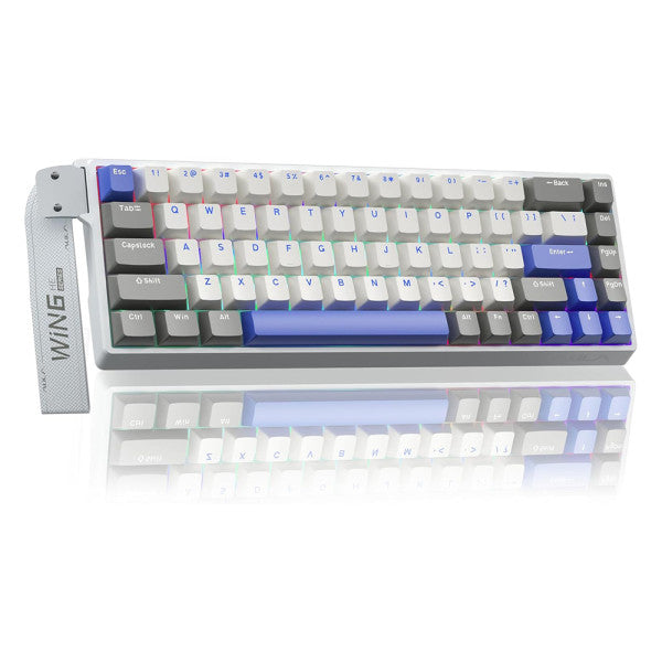 AULA WIN68 HE MAX Grey&White&Blue (Magnetic Switch) AULA WIN68 HE MAX Grey&White&Blue (Magnetic Switch)